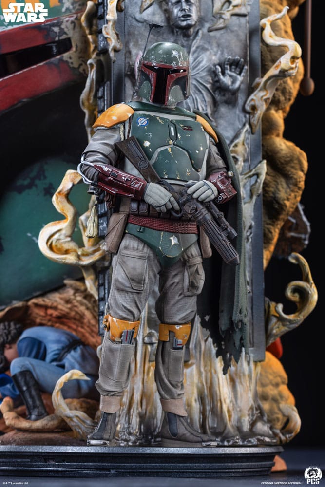 Star Wars The Empire Strikes Back Fine Art Bust Boba Fett 50 cm - Image 4
