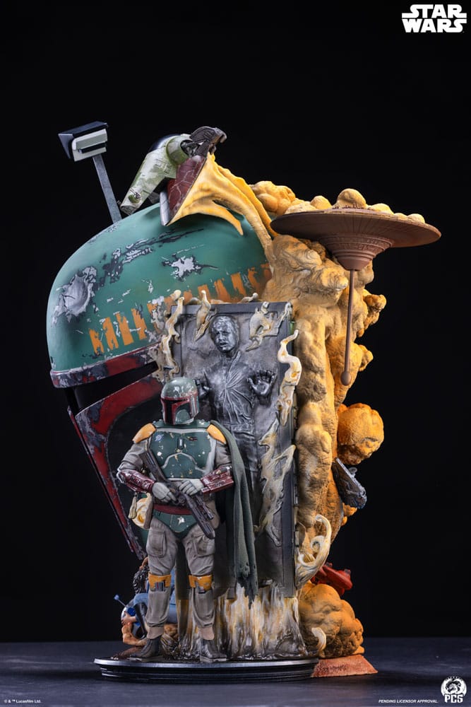 Star Wars The Empire Strikes Back Fine Art Bust Boba Fett 50 cm - Image 6