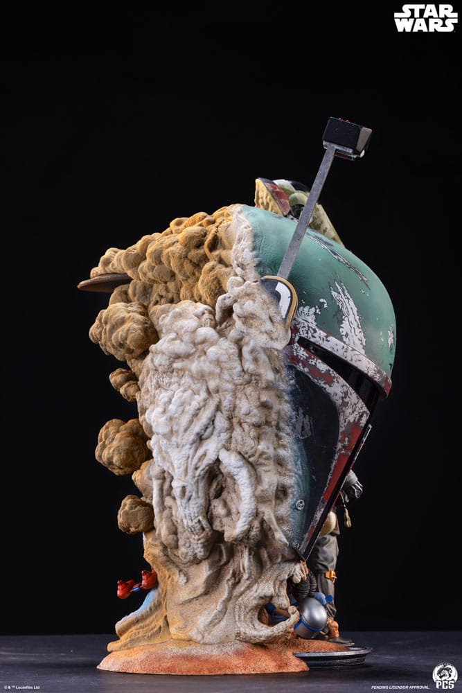 Star Wars The Empire Strikes Back Fine Art Bust Boba Fett 50 cm - Image 16