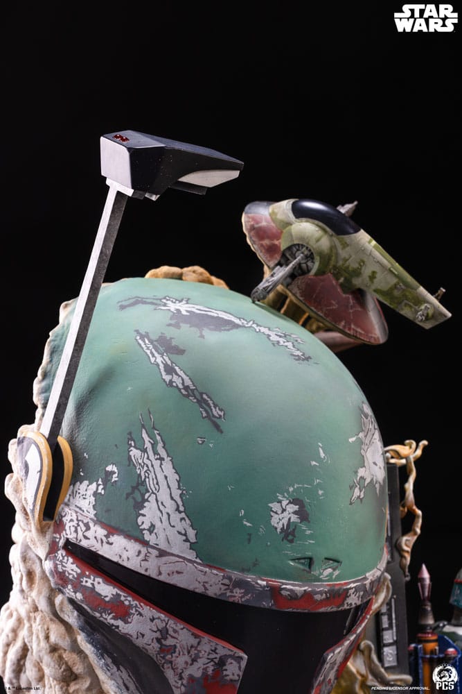 Star Wars The Empire Strikes Back Fine Art Bust Boba Fett 50 cm - Image 17