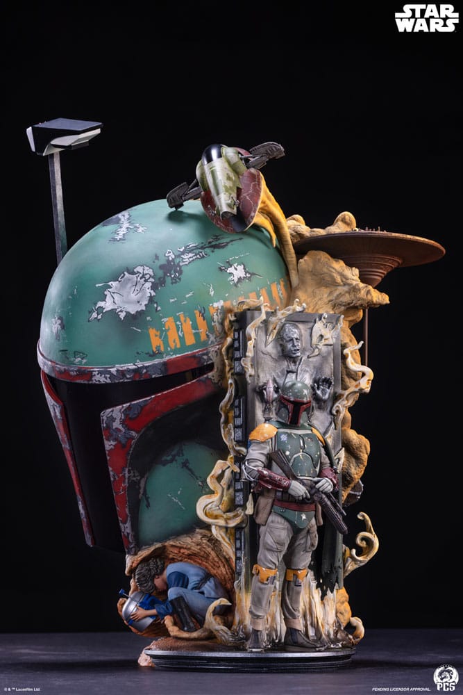 Star Wars The Empire Strikes Back Fine Art Bust Boba Fett 50 cm - Image 19