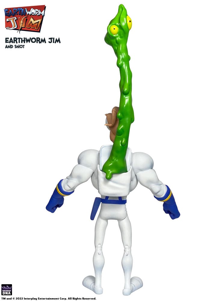 Earthworm Jim Action Figure Wave 1: Earthworm Jim & Snot 15 cm - Image 2