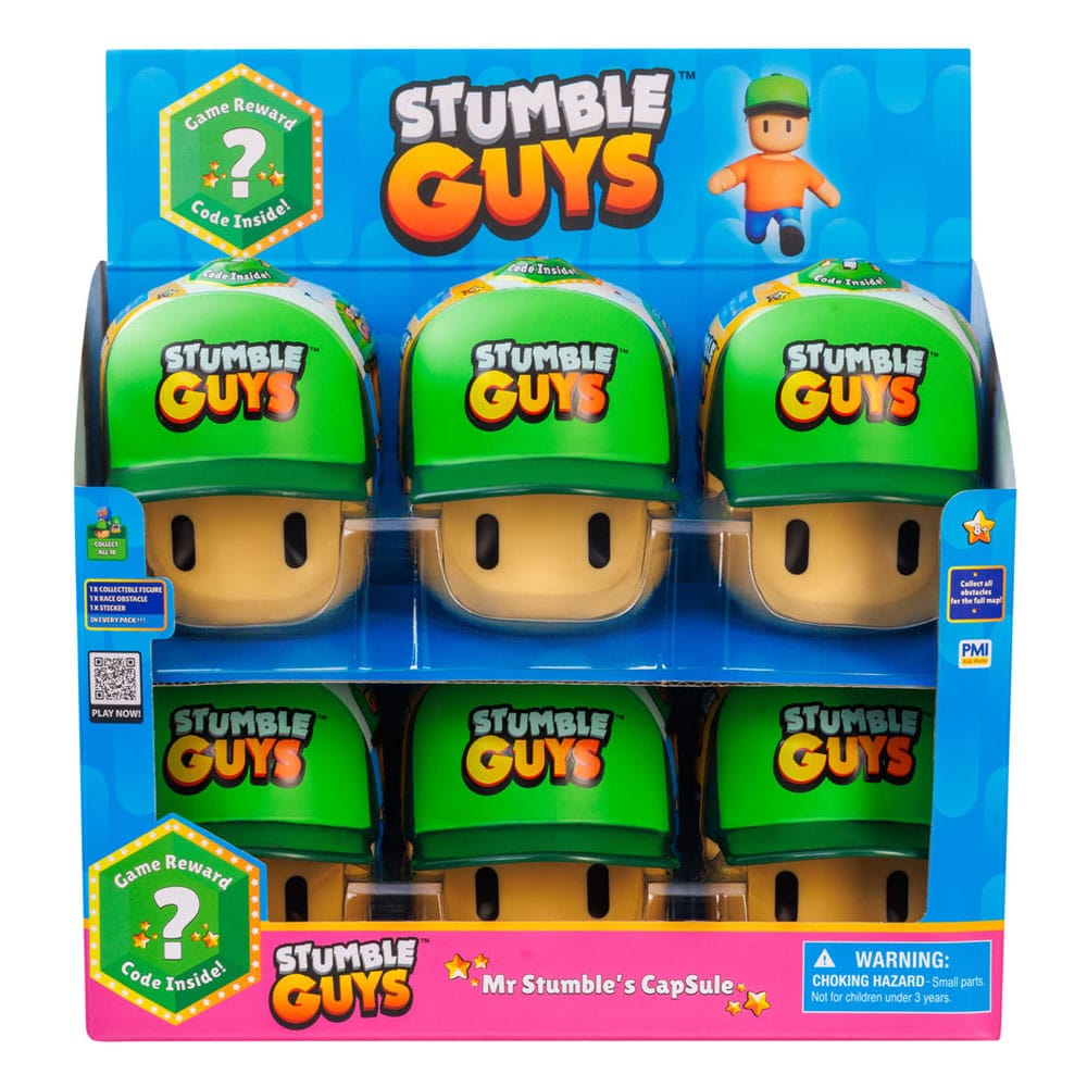 Stumble Guys Blind Cap Figures Mr. Stumble Cap Display (6) - Image 2