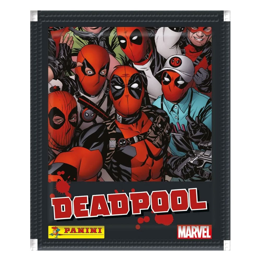 Deadpool Sticker & Trading Card Collection Display (36) - Image 2