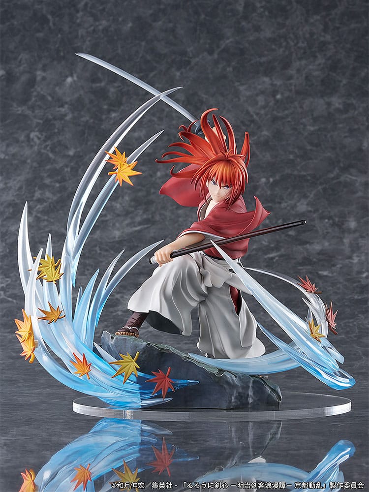 Rurouni Kenshin: Meiji Kenkaku Romantan Kyoto Douran PVC Statue 1/7 Kenshin Himura Souryusen Ver. 27 cm - Image 2