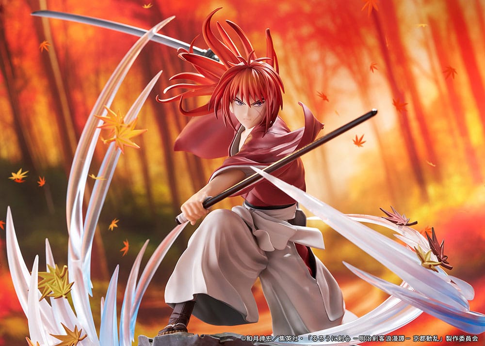 Rurouni Kenshin: Meiji Kenkaku Romantan Kyoto Douran PVC Statue 1/7 Kenshin Himura Souryusen Ver. 27 cm - Image 7