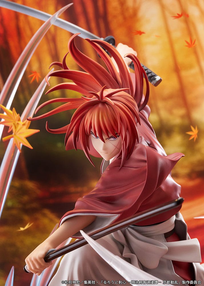 Rurouni Kenshin: Meiji Kenkaku Romantan Kyoto Douran PVC Statue 1/7 Kenshin Himura Souryusen Ver. 27 cm - Image 10