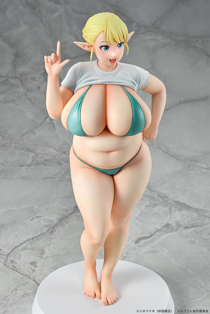 Plus-Sized Elf PVC Statue 1/7 Elfuda 26 cm - Image 9