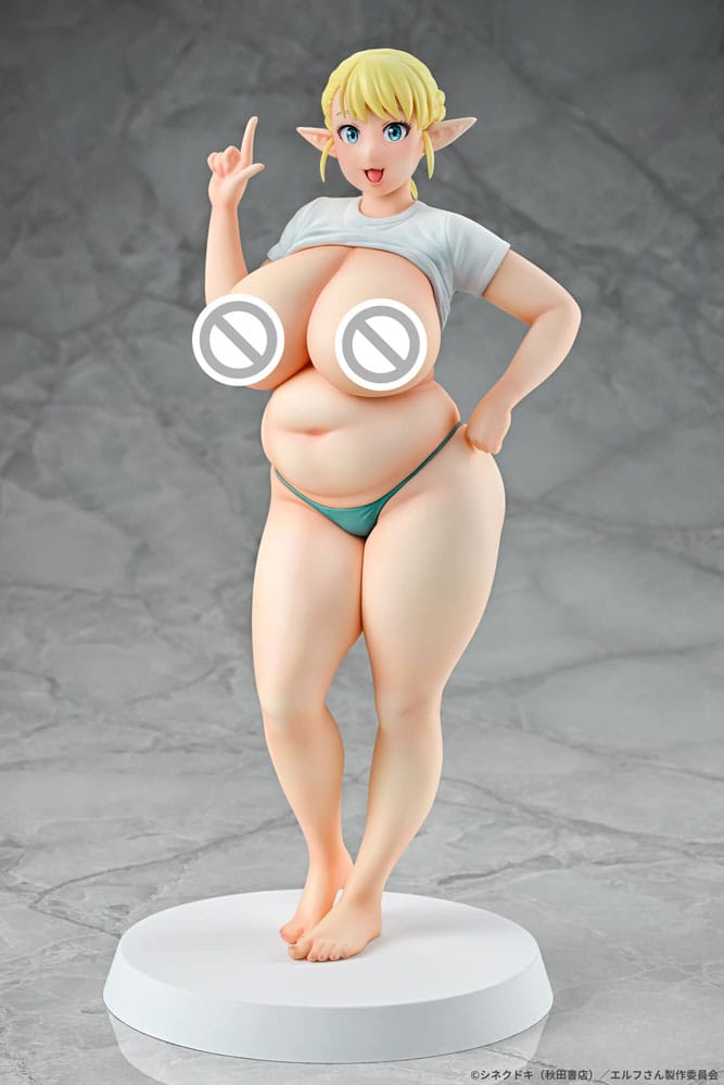 Plus-Sized Elf PVC Statue 1/7 Elfuda 26 cm - Image 12