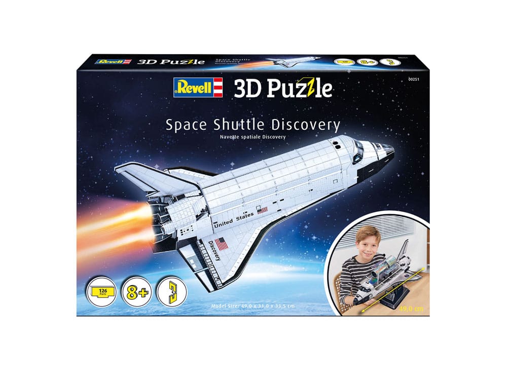 NASA 3D Puzzle Space Shuttle Discovery 49 cm - Image 9