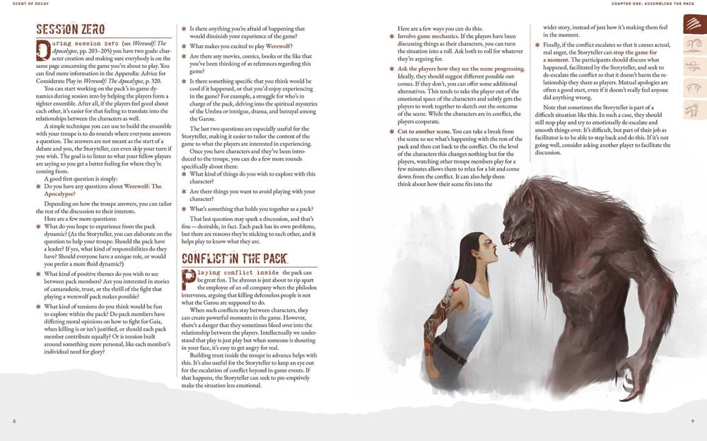 Werewolf: The Apocalypse 5th Edition RPG book Scent of Decay Chronicle *Englische Version* - Image 4