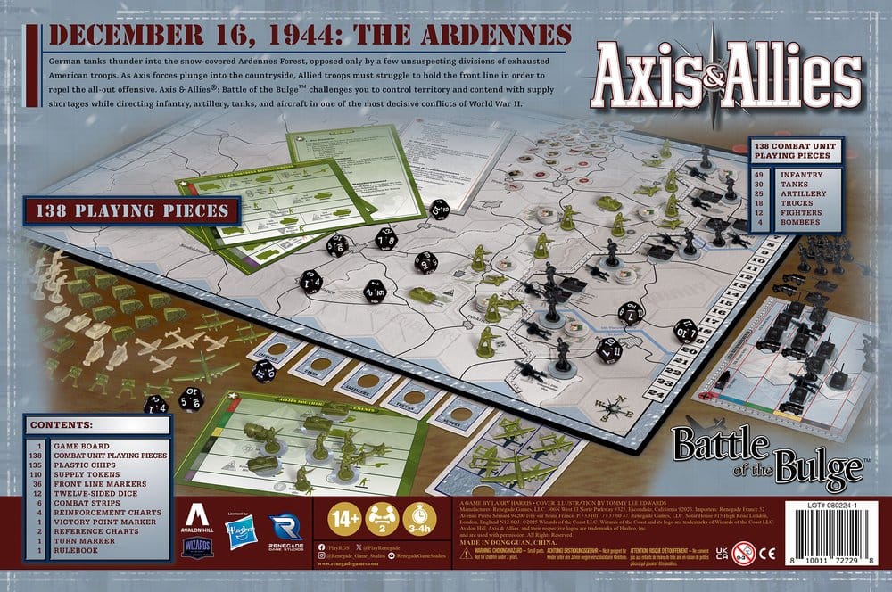 Avalon Hill board game Axis & Allies: Battle of the Bulge *English Version* - Image 2