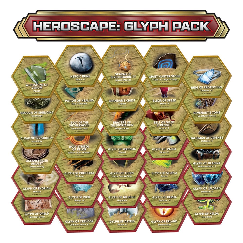 Heroscape Expansion Glyph Pack *English Version* - Image 2