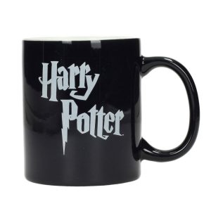 Harry Potter Mug Logo B&W
