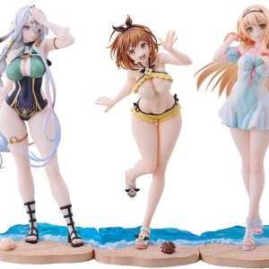 Atelier Ryza: Ever Darkness & the Secret Hideout PVC Statues 3-Pack 1/7 Ryza, Klaudia, Lila: Swimsuit Ver.