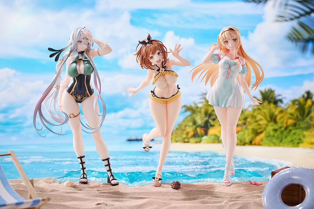 Atelier Ryza: Ever Darkness & the Secret Hideout PVC Statues 3-Pack 1/7 Ryza, Klaudia, Lila: Swimsuit Ver. - Image 3