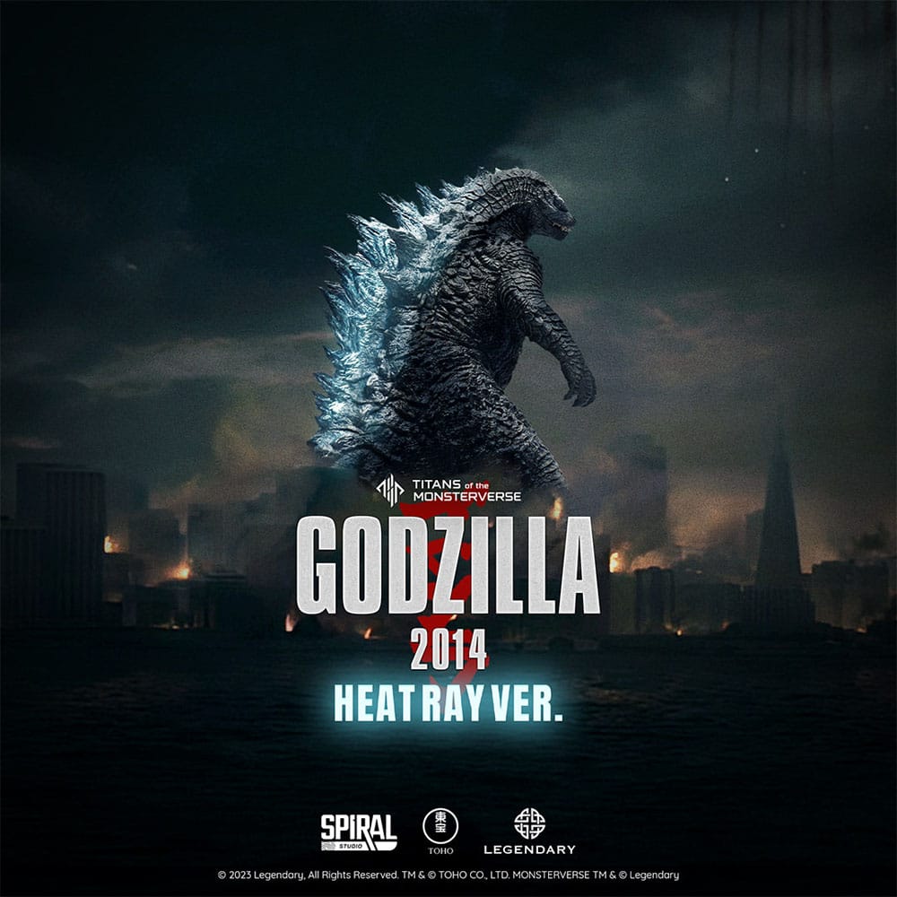 Godzilla 2014 Titans of the Monsterverse PVC Statue Godzilla (Heat Ray Version) 44 cm - Image 2
