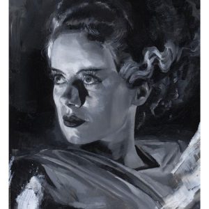 Bride of Frankenstein Art Print Bride of Frankenstein by Chris Valentine 41 x 31 cm - unframed
