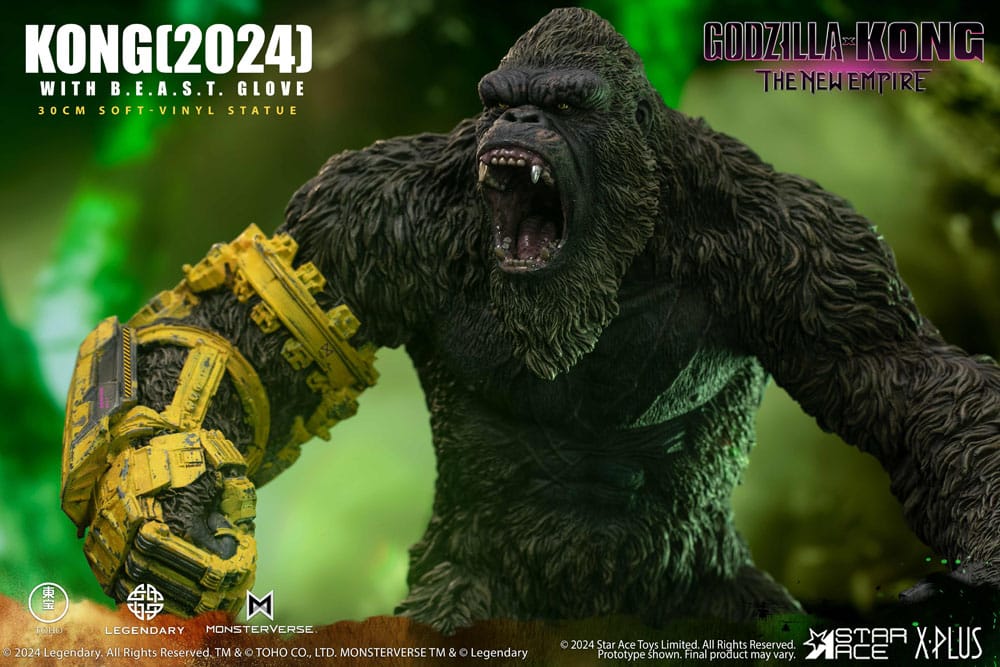 Godzilla vs. Kong: The New Empire Soft Vinyl Statue Kong with B.E.A.S.T. Glove 30 cm - Image 5