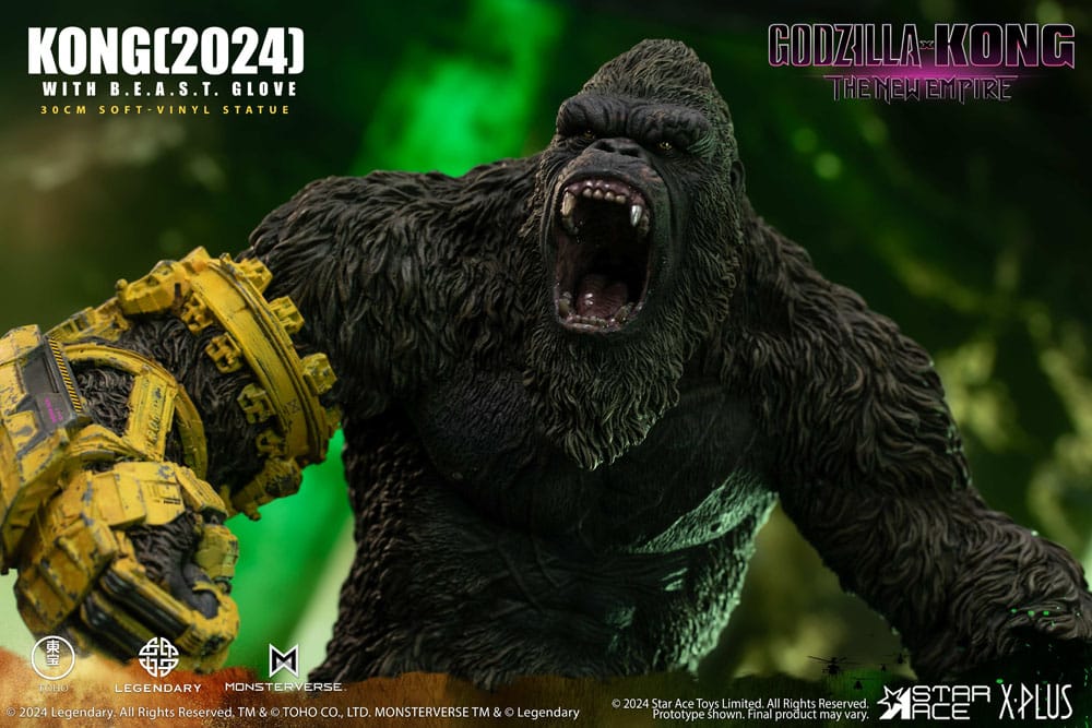 Godzilla vs. Kong: The New Empire Soft Vinyl Statue Kong with B.E.A.S.T. Glove 30 cm - Image 6