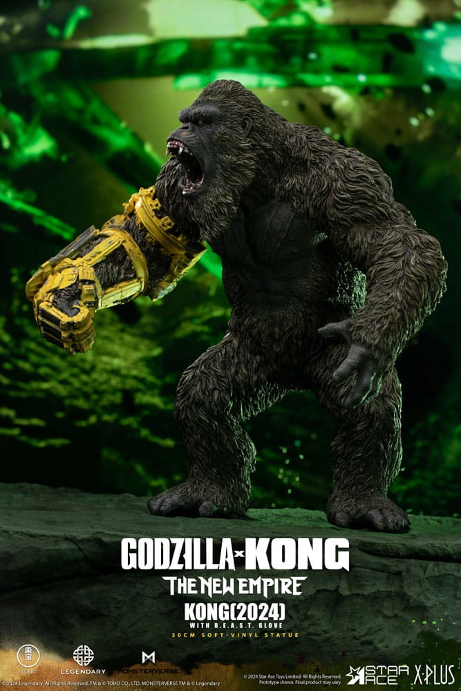 Godzilla vs. Kong: The New Empire Soft Vinyl Statue Kong with B.E.A.S.T. Glove 30 cm - Image 7