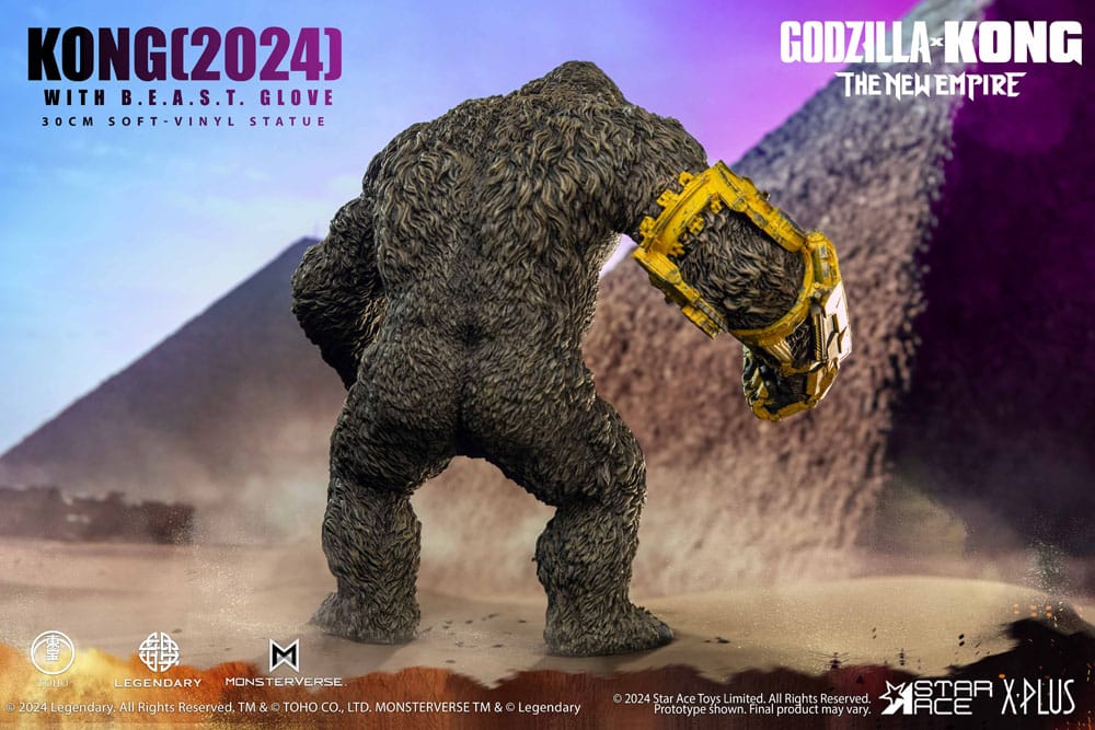 Godzilla vs. Kong: The New Empire Soft Vinyl Statue Kong with B.E.A.S.T. Glove 30 cm - Image 10