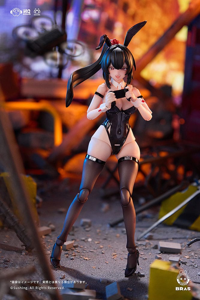 Bunny Rapid Action Squad Action Figure 1/12 Attacker Runa 16 cm - Image 8