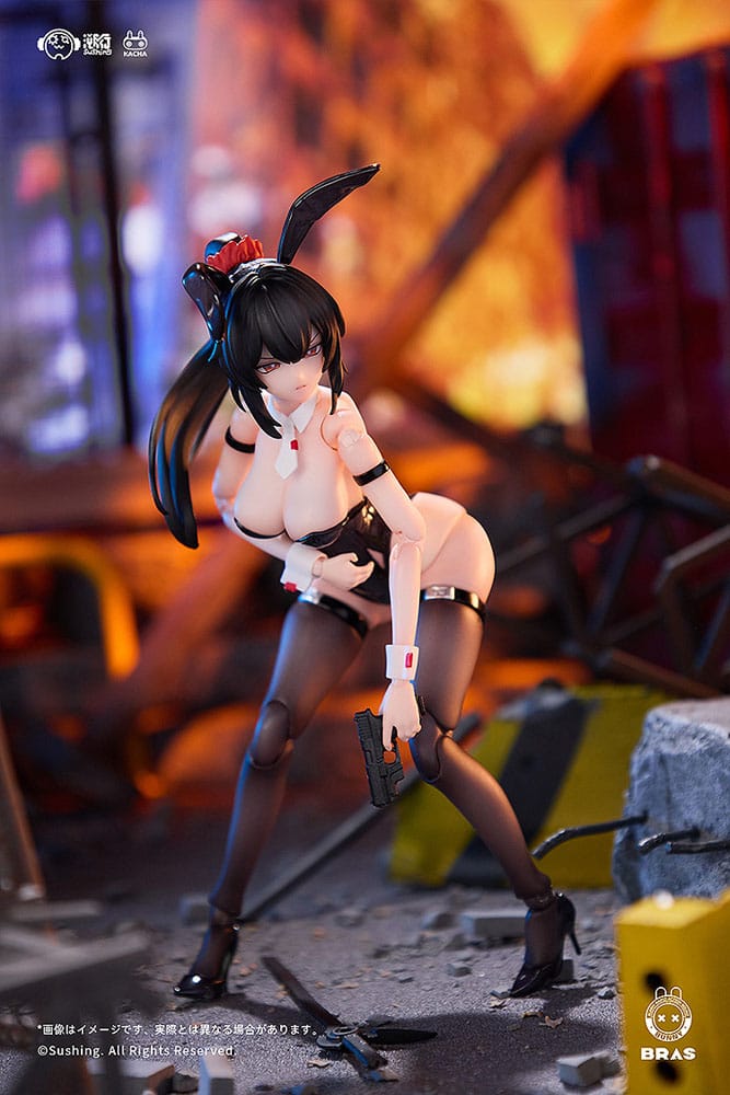 Bunny Rapid Action Squad Action Figure 1/12 Attacker Runa 16 cm - Image 9