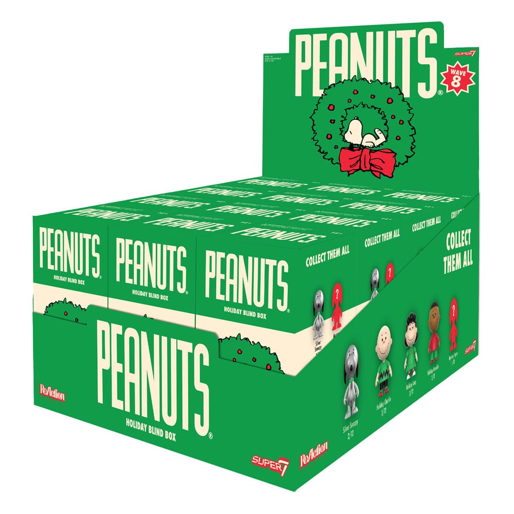 Peanuts ReAction Action Figures 10 cm Wave 08 Holiday Blind Box Display (12) - Image 9