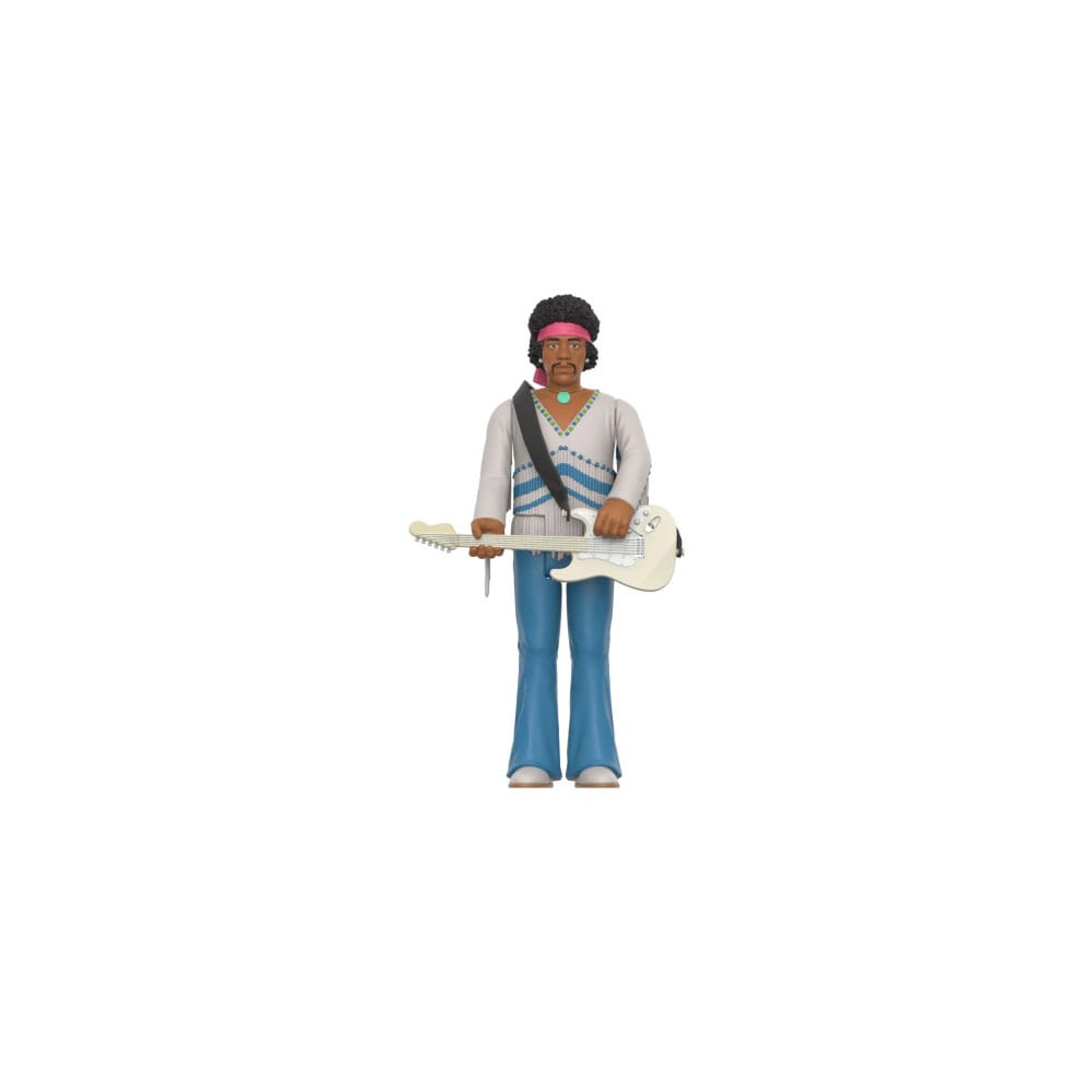 Jimi Hendrix ReAction Action Figure Jimi Hendrix (Festival) 10 cm - Image 2