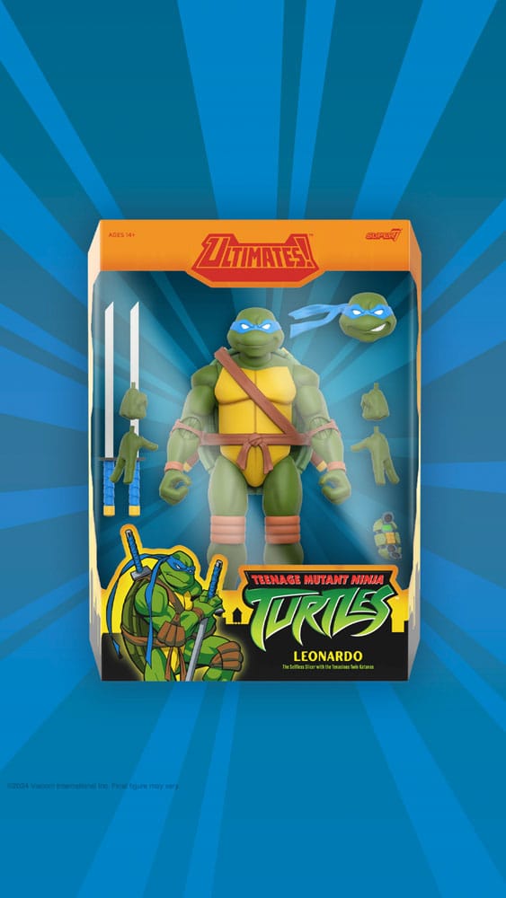Teenage Mutant Ninja Turtles Ultimates Action Figure Wave 12 Leonardo 18 cm - Image 3