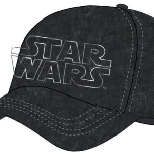 Star Wars Curved Bill Cap Silver Logo