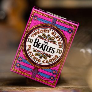 The Beatles Playing Cards Pink Version