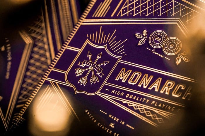 Theory 11 Playing Cards Monarch Purple - Image 3
