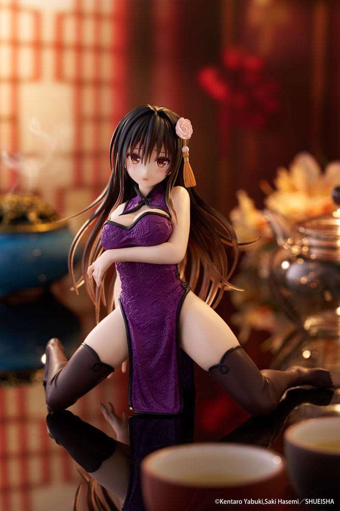 To Love Ru Darkness Desktop Cute PVC Statue Yui Kotegawa (Chinese Dress Ver.) 13 cm - Image 2