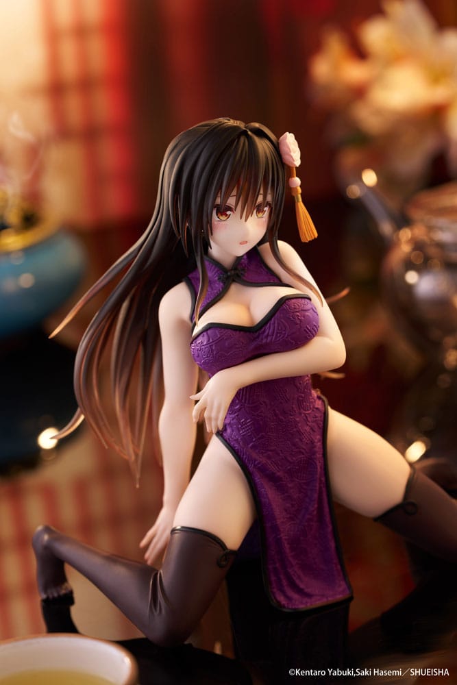 To Love Ru Darkness Desktop Cute PVC Statue Yui Kotegawa (Chinese Dress Ver.) 13 cm - Image 4