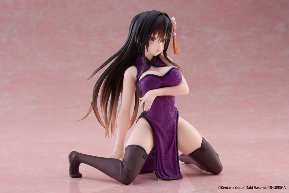 To Love Ru Darkness Desktop Cute PVC Statue Yui Kotegawa (Chinese Dress Ver.) 13 cm - Image 8