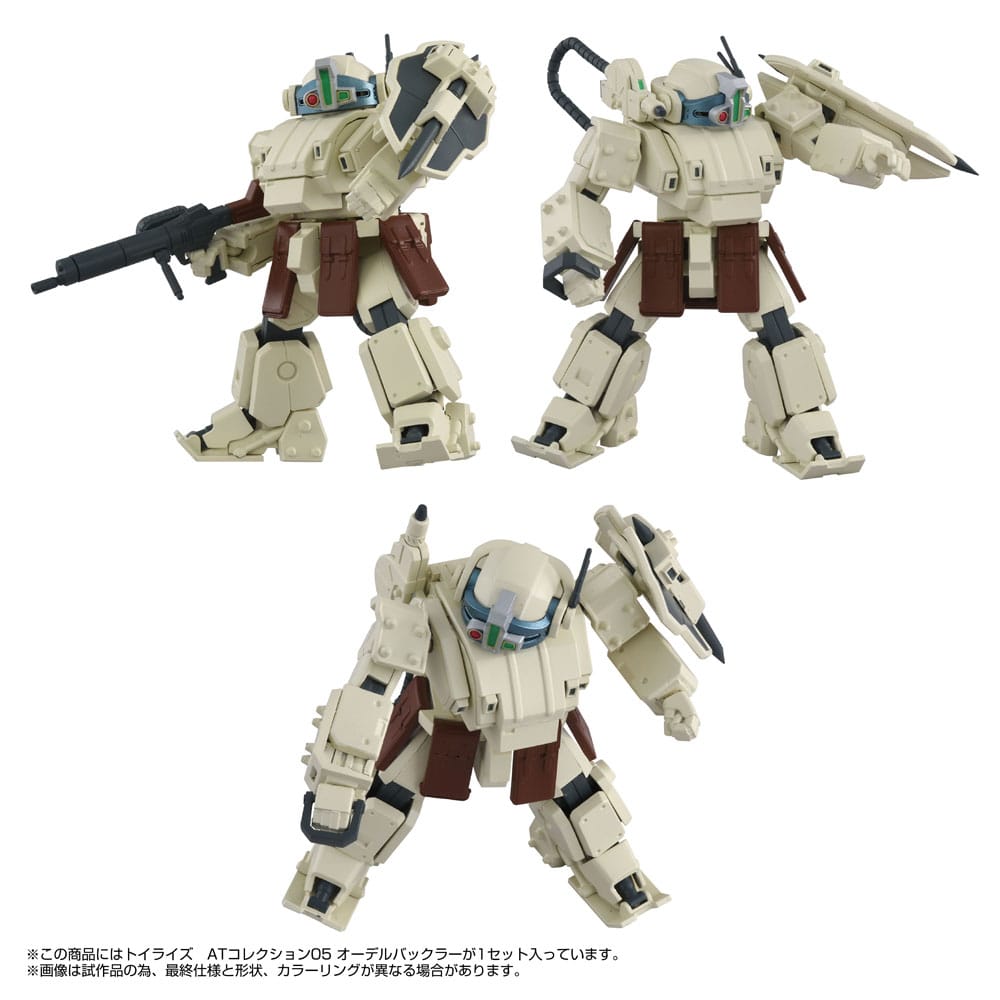 Armored Trooper Votoms Toyrise Action Figure 1/48 AT Collection 05 Odel Buckler 10 cm - Image 4