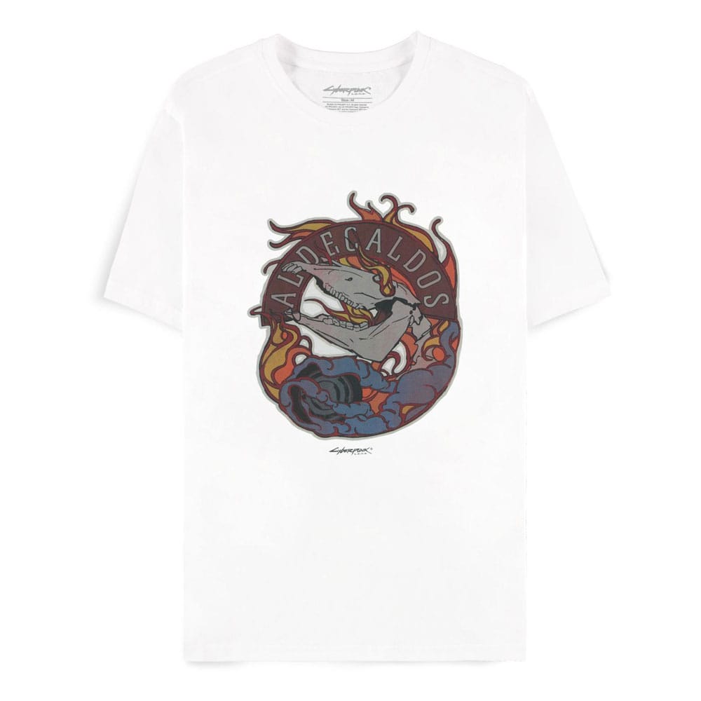 Cyberpunk 2077 T-Shirt Aldecaldos Horse skull