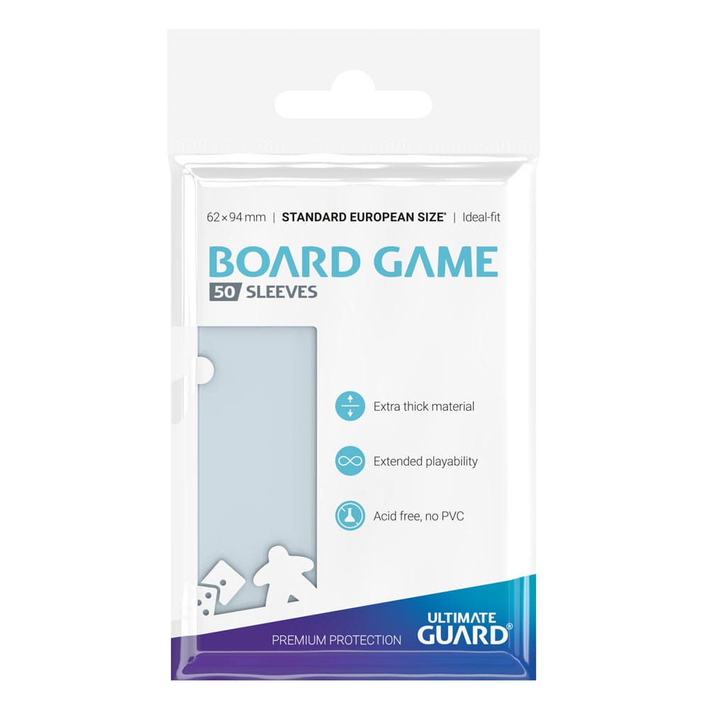 Ultimate Guard Board Game Sleeves (50) - Standard European - Image 3