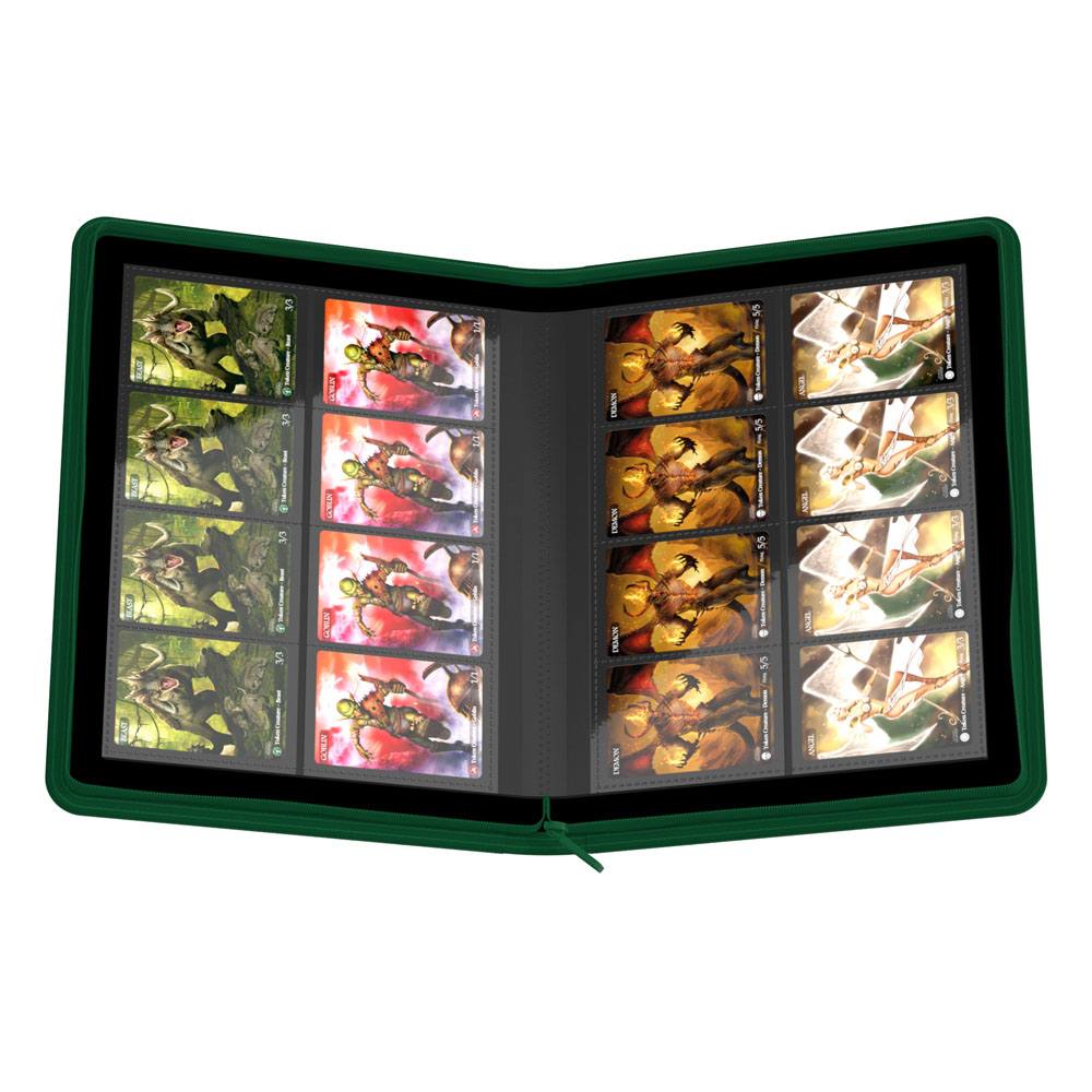 Ultimate Guard Zipfolio 320 16-Pocket Xenoskin - Green - Image 7