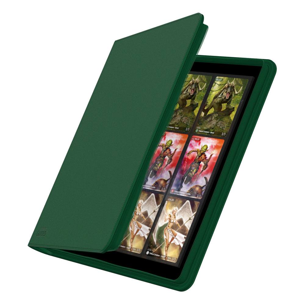 Ultimate Guard Zipfolio 480 24-Pocket Xenoskin - Green - Image 2