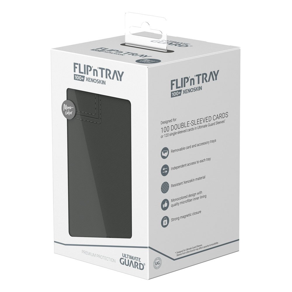 Ultimate Guard Flip'n'Tray 100+ Xenoskin - Grey - Image 8