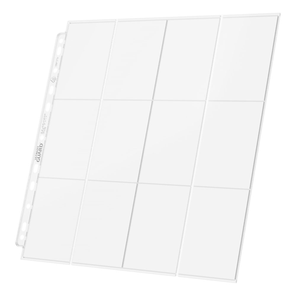 Ultimate Guard 24-Pocket QuadRow Pages Side-Loading (10) - Transparent - Image 4