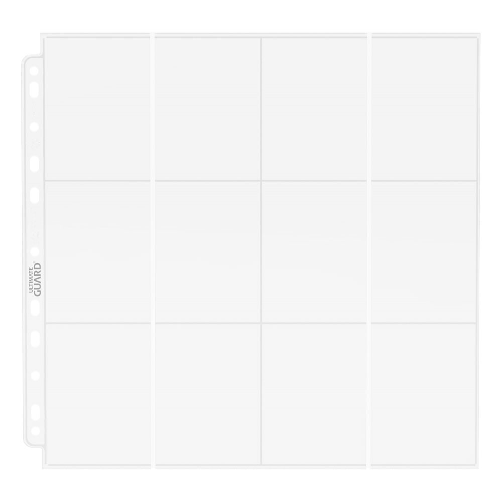 Ultimate Guard 24-Pocket QuadRow Pages Side-Loading (10) - Transparent - Image 6