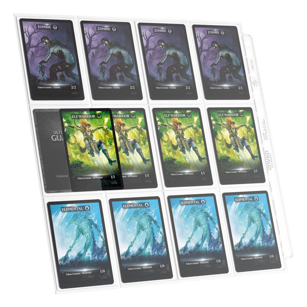 Ultimate Guard 24-Pocket QuadRow Pages Side-Loading (10) - Transparent - Image 7