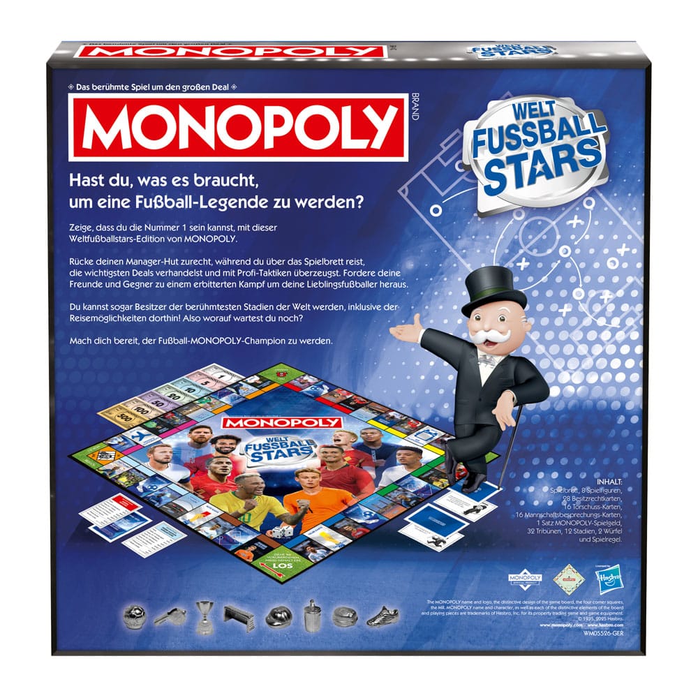 Monopoly Board Game Weltfussballstars *German Version* - Image 3
