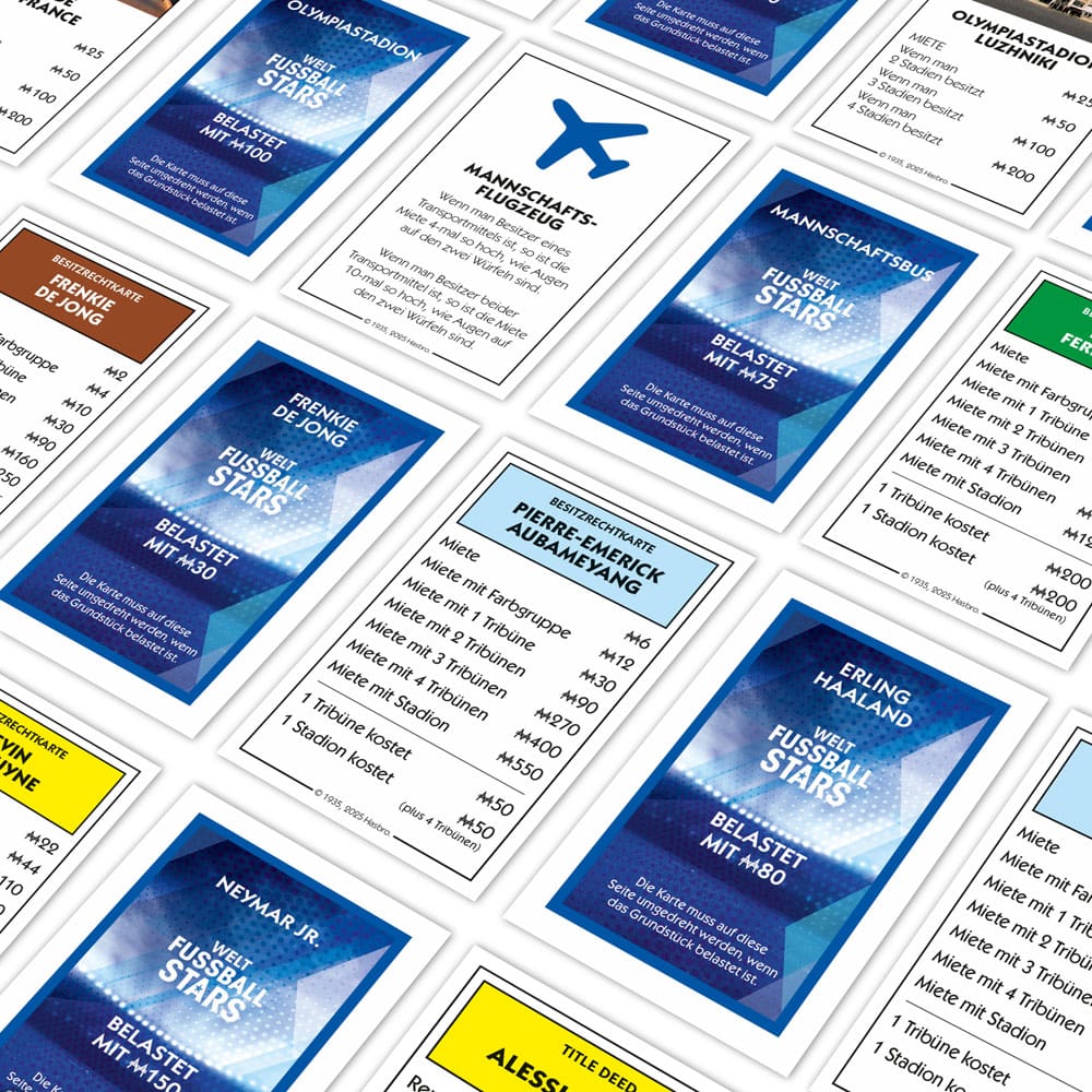 Monopoly Board Game Weltfussballstars *German Version* - Image 6