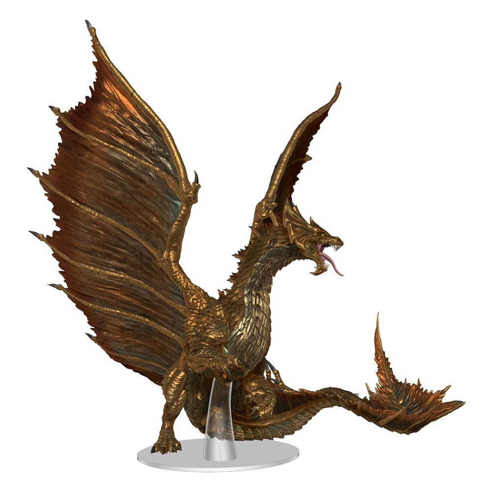 Dungeons & Dragons Frameworks Miniature Model Kit Adult Brass Dragon - Image 2