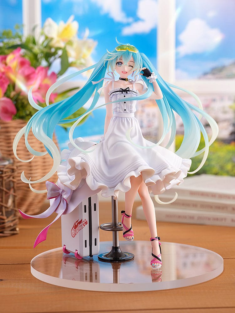 Hatsune Miku GT Project Original PVC Statue 1/7 Vacation Style Ver. 24 cm - Image 2